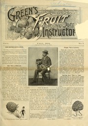 Cover of: Green's fruit instructor by Henry G. Gilbert Nursery and Seed Trade Catalog Collection