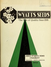 Cover of: Wyatt's spring catalog