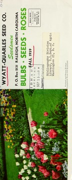 Cover of: Bulbs, seeds, roses by Wyatt-Quarles Seed Company