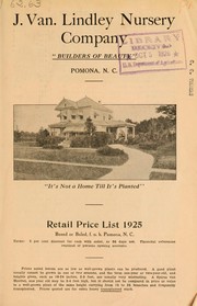 Cover of: Retail price list 1925