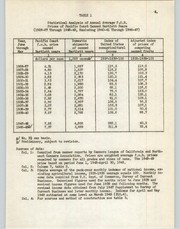 Statistical analysis of the annual average F.O.B. prices of Pacific Coast canned bartlett pears, 1926-27 to 1948-49 by Sidney Samuel Hoos