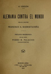 Cover of: Allemania contra el Mundo