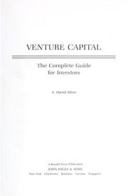Cover of: Venture capital: the complete guide for investors