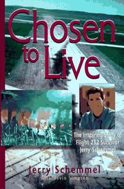 Cover of: "Chosen to live" by Jerry Schemmel