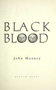 Cover of: Black blood