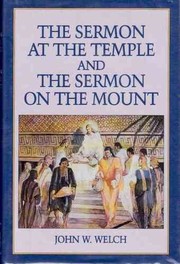 The Sermon at the temple and the Sermon on the mount