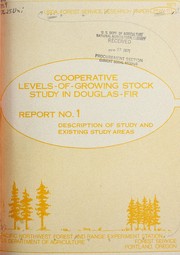 Cover of: Levels-of-growing-stock cooperative study on Douglas-fir.