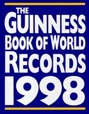 Cover of: The Guinness Book of World Records 1998 (Serial) by Guinness Books