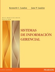 Cover of: Sistemas de información gerencial