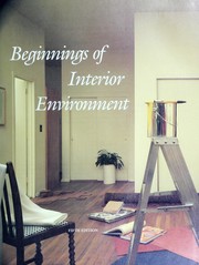 Cover of: Beginnings of interior environment by Phyllis Sloan Allen, Phyllis S. Allen, Miriam F. Stimpson, Phyllis Sloan Allen