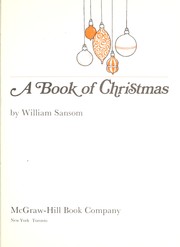 Cover of: A book of Christmas. by William Sansom
