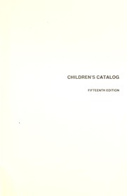 Cover of: Children's catalog by edited by Richard H. Isaacson, Ferne E. Hillegas, and Juliette Yaakov.