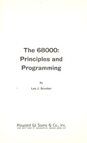 Cover of: The 68000, principles and programming