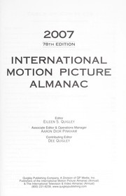 Cover of: International Motion Picture Almanac 2007 (International Motion Picture Almanac) by Eileen S. Quigley