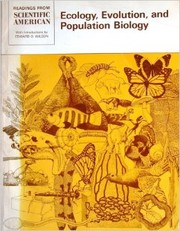 Ecology, evolution and population biology by Scientific American