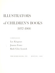Cover of: Illustrators of children's books, 1744-1945 by Bertha E. Mahony Miller