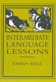 Cover of: Intermediate language lessons by Emma Serl
