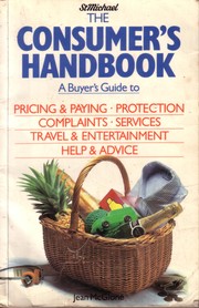 Cover of: THE CONSUMER'S HANDBOOK.