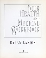 Cover of: Your Health and Medical Workbook