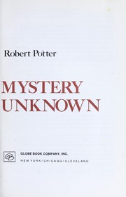 Cover of: Tales of Mystery and the Unknown