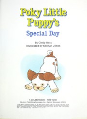 Cover of: Poky Little Puppys Special Day