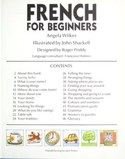 Cover of: French for beginners by Angela Wilkes