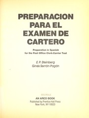 Cover of: Preparación para el examen de cartero.