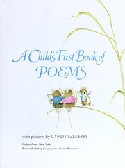 Cover of: Child's First Book of Poems