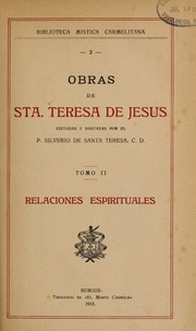 Cover of: Obras de Santa Teresa de Jesus by Teresa of Avila