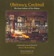 Cover of: Obituary cocktail: the great saloons of New Orleans