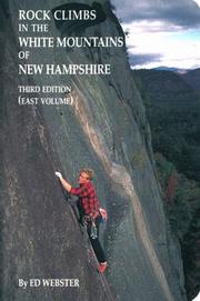 Cover of: Rock Climbs in the White Mountains of New Hampshire