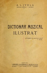 Cover of: Dictionar muzical ilustrat by A      L Ivela
