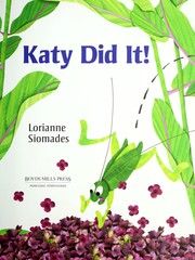 Cover of: Katy did it!