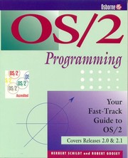 Cover of: OS/2 2.0 programming by Herbert Schildt
