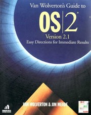 Cover of: Van Wolverton's Guide to OS/2 Version 2.1