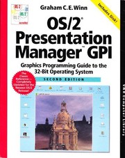 Cover of: OS/2 Presentation Manager GPI