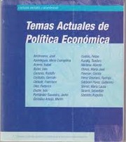 Temas actuales de política económica