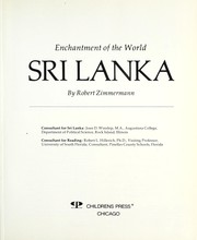 Cover of: Sri Lanka