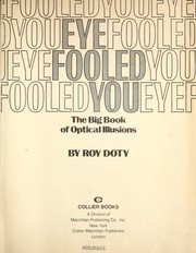 Cover of: Eye Fooled You the Big Book of Optical Illusions