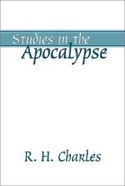 Cover of: Studies in the Apocalypse by Robert Henry Charles