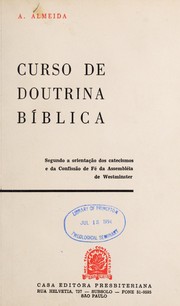 Curso de doutrina bi blica by A. Almeida