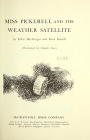 Cover of: Miss Pickerell and the weather satellite