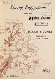 Cover of: Spring suggestions from the Union County Nurseries