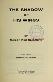 Cover of: The shadow of his wings.