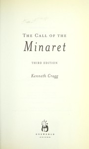 Cover of: The call of the minaret by Kenneth Cragg