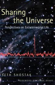 Cover of: Sharing the universe by G. Seth Shostak