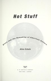 Cover of: Hot stuff by Alice Echols