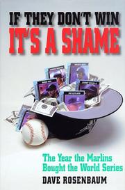 If they don't win it's a shame by Dave Rosenbaum