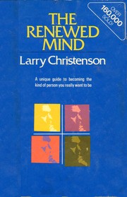 Cover of: The renewed mind by Larry Christenson