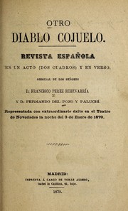 Cover of: Otro diablo cojuelo by Francisco Pérez Echevarría
